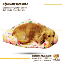 Nệm Cho Chó Mèo Hình Tam Giác