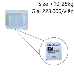 Viên Nhai NexGard Trị Ve, Bọ Chét & Ghẻ Cho Chó