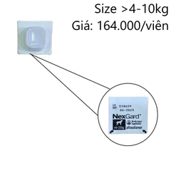 Viên Nhai NexGard Trị Ve, Bọ Chét & Ghẻ Cho Chó