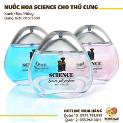 Nước Hoa Cho Chó Mèo Science