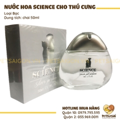 Nước Hoa Cho Chó Mèo Science