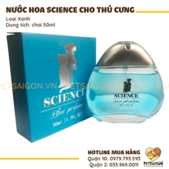 Nước Hoa Cho Chó Mèo Science