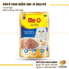 Pate Cho Mèo Me-O Delite - Gói 70gr