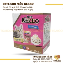 Pate Cho Mèo Nekko Gói 70G