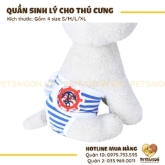 Quần Sinh Lý Cho Chó Mèo