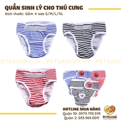 Quần Sinh Lý Cho Chó Mèo