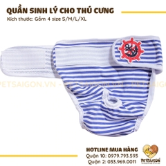 Quần Sinh Lý Cho Chó Mèo