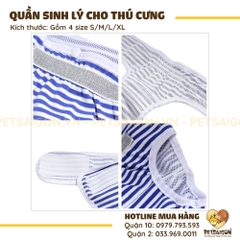Quần Sinh Lý Cho Chó Mèo