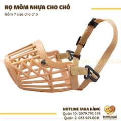 Rọ Mõm Chó Bằng Nhựa