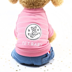 Áo Liền Quần Pet Baby Bình Sữa Và Gấu