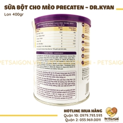 Sữa Bột Cho Mèo Precaten