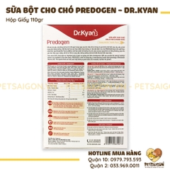 Sữa Bột Cho Chó Predogen