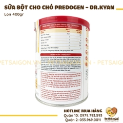Sữa Bột Cho Chó Predogen