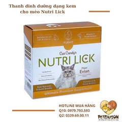 Thanh dinh dưỡng dạng kem cho mèo Nutri Lick