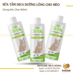 Sữa Tắm Diva Dưỡng Lông Cho Mèo