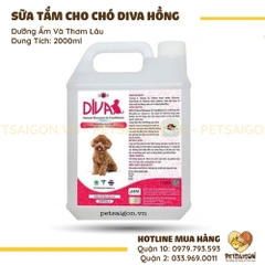 Sữa Tắm Cho Chó Diva Dưỡng Ẩm