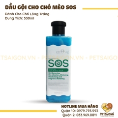 Sữa Tắm Cho Chó Mèo SOS 530ml