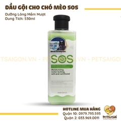 Sữa Tắm Cho Chó Mèo SOS 530ml
