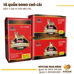 Tã Quần Cho Chó Mèo Dono