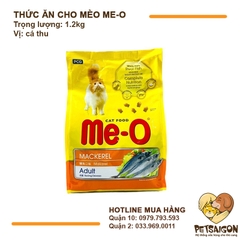 Thức Ăn Cho Mèo Trưởng Thành Me-O Vị Cá Thu