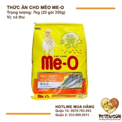 Thức Ăn Cho Mèo Trưởng Thành Me-O Vị Cá Thu