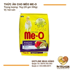 Thức Ăn Cho Mèo Trưởng Thành Me-O Vị Hải Sản