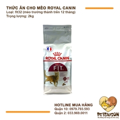 Thức Ăn Cho Mèo Trưởng Thành Royal Canin Fit 32