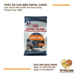 ROYAL CANIN - HAIR & SKIN CARE CHĂM SÓC DA LÔNG CHO MÈO ROYAL CANIN - HAIR & SKIN CARE CHĂM SÓC DA LÔNG CHO MÈO