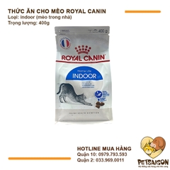 Thức Ăn Cho Mèo Trưởng Thành Royal Canin Indoor 27
