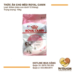 Thức Ăn Cho Mèo Con Dưới 12 Tháng Royal Canin Kitten 36