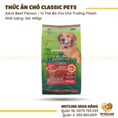 Thức Ăn Cho Chó Trưởng Thành Classic Adult Vị Bò