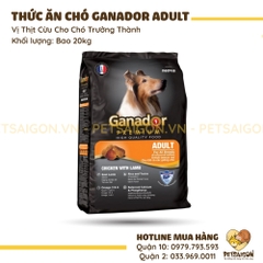 Thức Ăn Cho Chó Trưởng Thành Ganador Adult Vị Cừu