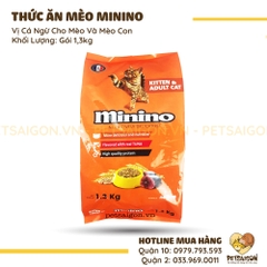 Thức Ăn Cho Mèo Minino Vị Cá Ngừ
