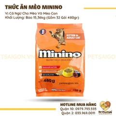 Thức Ăn Cho Mèo Minino Vị Cá Ngừ
