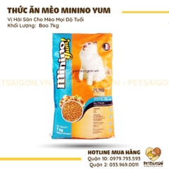 Thức Ăn Cho Mèo Mọi Lứa Tuổi Minino Yum Vị Hải Sản