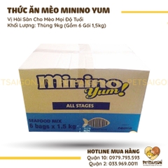 Thức Ăn Cho Mèo Mọi Lứa Tuổi Minino Yum Vị Hải Sản