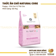 Thức Ăn Cho Chó Con Natutal Core Vị Thịt Cừu Hữu Cơ