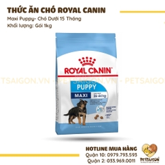 Thức Ăn Cho Chó Giống Lớn Dưới 15 Tháng Royal Canin Maxi Puppy