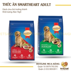 Thức Ăn Cho Chó Trưởng Thành Smartheart Adult  - 1kg5
