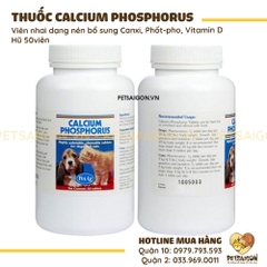 Canxi Cho Chó Mèo Dạng Viên Nhai Calcium Phosphorus
