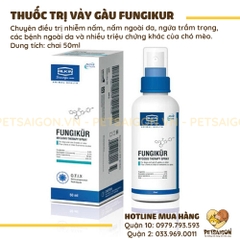 Thuốc Xịt Trị Viêm Da Dạng Vảy Gàu Cho Chó Mèo Fungikur