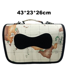 Túi Xách Cho Chó Mèo Có Lưới Hình Khúc Xương