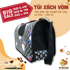 Túi Xách Vận Chuyển Chó Mèo Dạng Vòm