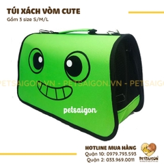 Túi Vận Chuyển Cho Chó Mèo Hình Vòm Cute