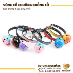 Vòng Cổ Cho Chó Mèo Gắn Chuông Khổng Lồ