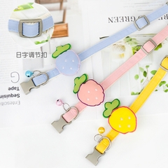 Vòng Cổ Cho Chó Mèo Hình Dâu Tây