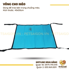 Võng Cho Mèo Treo Chuồng 40x50cm
