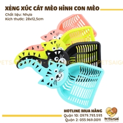 Xẻng Xúc Cát Mèo Hình Con Mèo