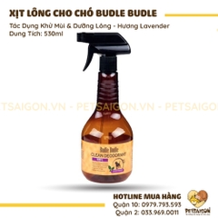 Xịt Khử Mùi Dưỡng Lông Budle - 530ml
