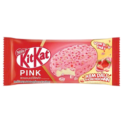 Kem dâu Kitkat Pink Nestle IC Stick 65g